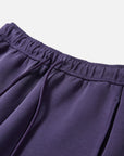 EP YAYING Curved Leg Wide Trousers