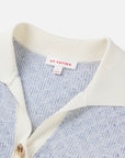 EP YAYING Color Block Polo Collar Knitwear