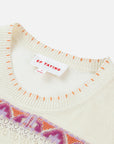 EP YAYING Striped Jacquard Knit T-Shirt EGKEH9507AM