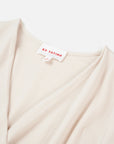 EP YAYING V-Neck Slim-Fit Slimming Top