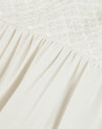 YAYING Silk Tie-Neck Embroidered Shirt EPKAS2302AM