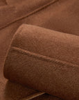YAYING Silk-Wool-Cashmere Mandarin-Collar Reversible Coat