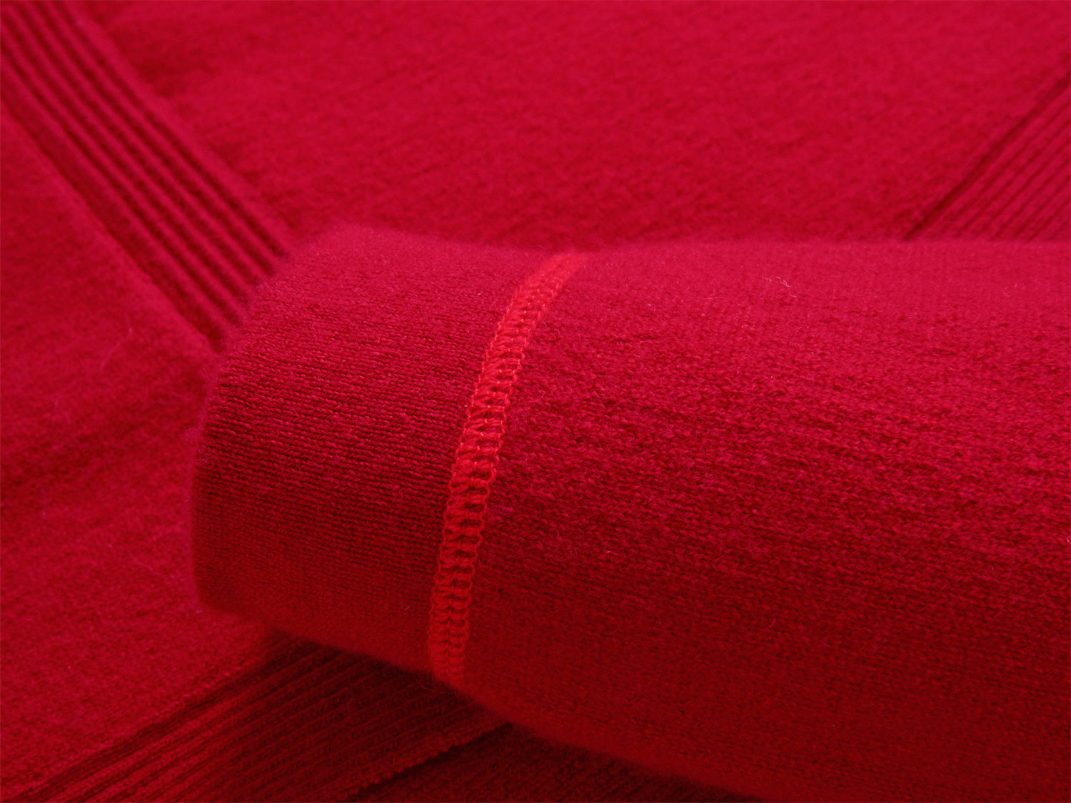 EP YAYING red wool cashmere sweater EGKPG9111AR