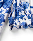 YAYING Mulberry Silk Floral Print Dress