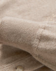 YAYING Peony Embroidered Cashmere Sweater Coat