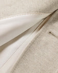 EP YAYING Light Heather Gray Stand-Collar Double-Face Short Coat