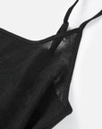 EP YAYING Blue Label Jacquard Camisole Vest