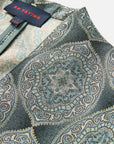 EP YAYING Blue Label Silk Jacquard Blazer Jacket