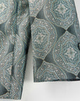 EP YAYING Blue Label Silk Jacquard Blazer Jacket