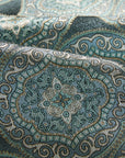 EP YAYING Blue Label Silk Jacquard Blazer Jacket