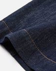 EP YAYING Linen-Lyocell High-Waist Wide-Leg Cropped Denim Pant