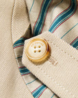 EP YAYING Long Khaki Twill Trench Coat
