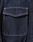 EP YAYING Vintage Relaxed Washed Denim Jacket