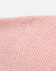 EP YAYING Full-Zip Lapel Ribbed Knit Cardigan