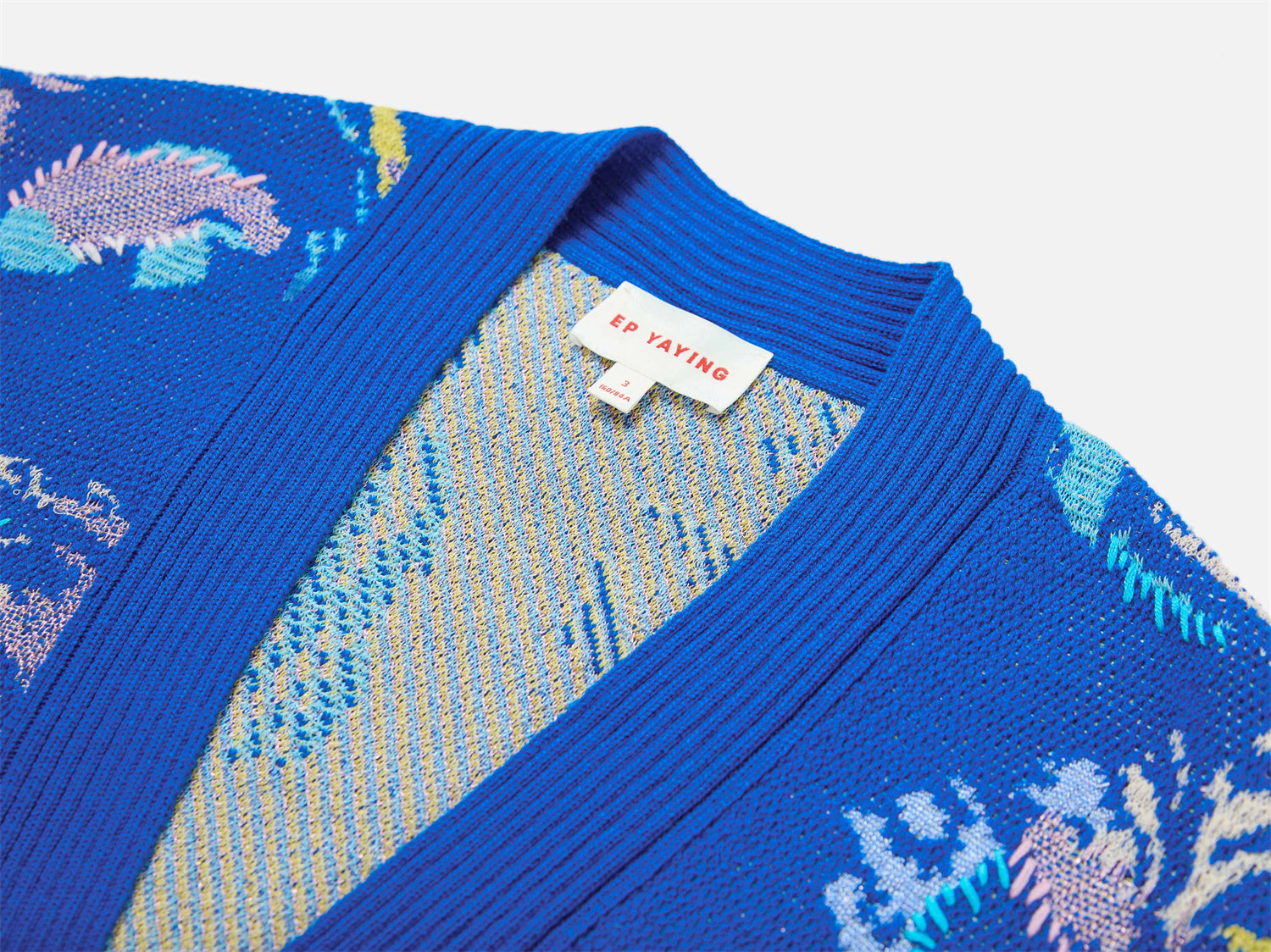 EP YAYING Jacquard Knit Cardigan EGKPG9109AB