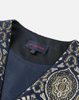 EP YAYING Chinese Style Waist-Cinching Vest