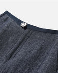 EP YAYING High-Waist Wide-Leg Structured Trousers