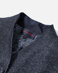 EP YAYING Stand-Collar Denim Jacket