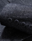 EP YAYING Stand-Collar Denim Jacket