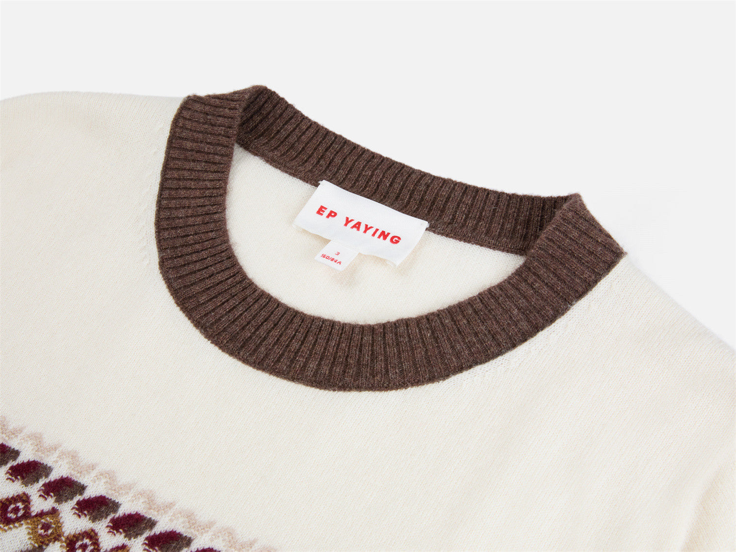 EP YAYING Yak Wool Blend T-Shirt EGKIR9527AW