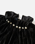 EP YAYING Stand-Collar Sleeveless Sequin Straight Dress