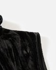 EP YAYING Stand-Collar Sleeveless Sequin Straight Dress