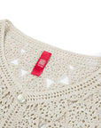 YAYING Hollow Out Sleeveless Knitwear