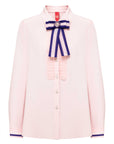 YAYING Silk Bow Shirt