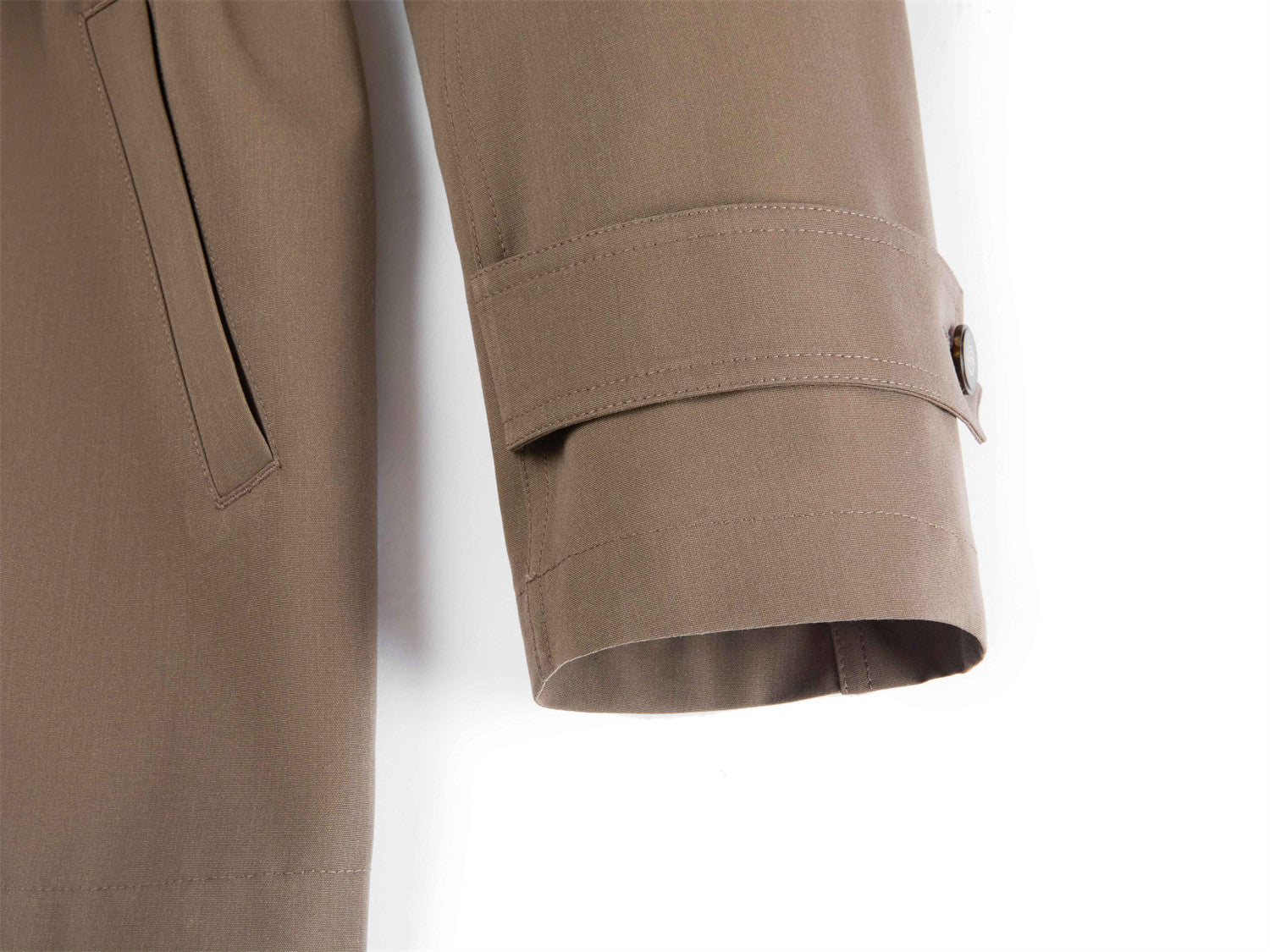 YAYING Sleek Wool Trench Coat EPKAW7201AK