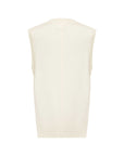 EP YAYING Hand-Embroidered Knit Vest