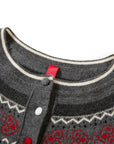 YAYING Ruyi Mountain Sea Jacquard Knit Cardigan
