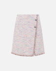 EP YAYING Pink Tweed Mini Skirt