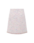 EP YAYING Pink Tweed Mini Skirt