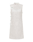 EP YAYING Silk Embroidered Dress
