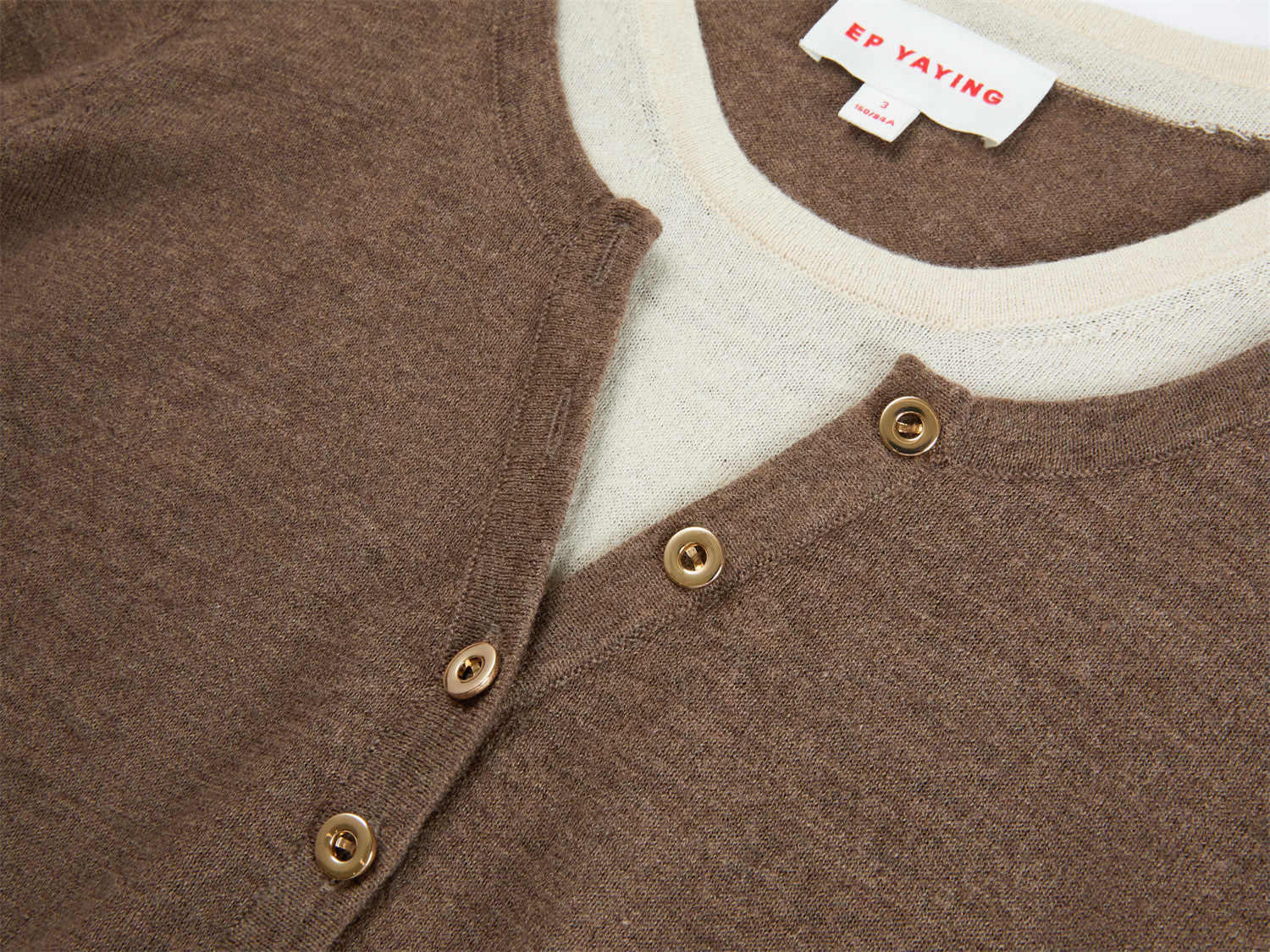 EP YAYING Heart-Shaped Neck Pullover EGKIR9916AT