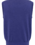 YAYING Blue Printed Sleeveless Top