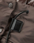 YAYING Brown Long Down Coat