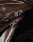YAYING Brown Long Down Coat