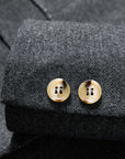 EP YAYING Honeycomb Knit Waisted Fitted Blazer