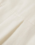 EP YAYING White Ruffle Stand Collar Wool Blouse