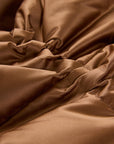 EP YAYING Brown Fitted Puffer Jacket