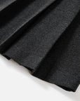EP YAYING Over-Knee A-Line Pleated Skirt