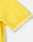 EP YAYING Stand Collar Cashmere Polo Sweater