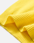 EP YAYING Stand Collar Cashmere Polo Sweater