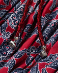 EP YAYING Red Tweed Fabric Set