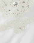 EP YAYING Embellished Silk Blouse