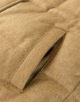 YAYING Camel Quilted Vest