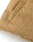 YAYING Camel Quilted Vest