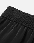 EP YAYING Satin Contrast Wide Leg Pants