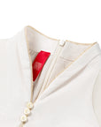 YAYING White Elegant Dress